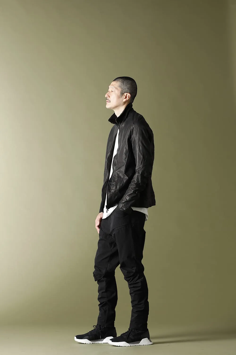 10th Annyversary Leather Track Jacket