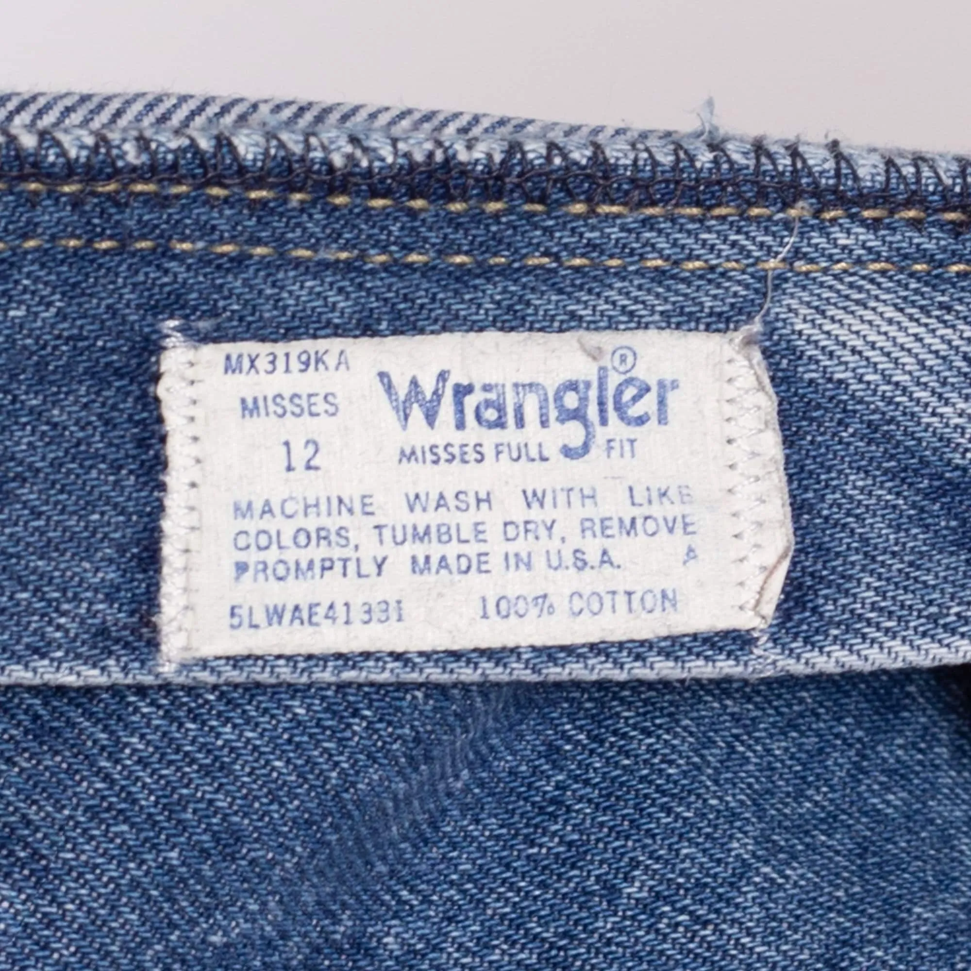 80s Wrangler High Waisted Paint Splattered Jeans - Medium, 28"