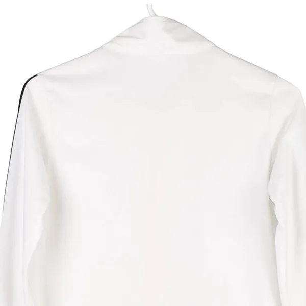 Age 11-12 Champion Track Jacket - Large White Polyester