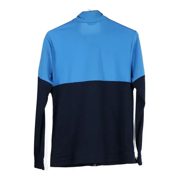 Age 13-14 Adidas Track Jacket - Large Blue Polyester
