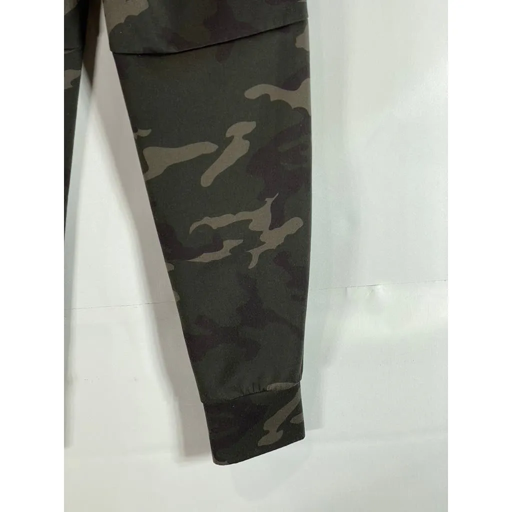 AMERICAN EAGLE OUTFITTERS Men's Green Camo Drawstring Pull-On Joggers SZ XS