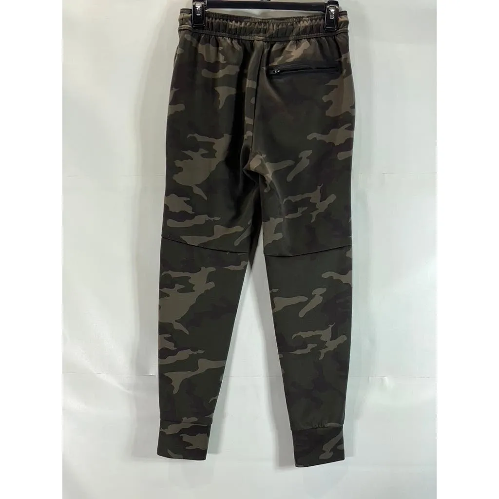 AMERICAN EAGLE OUTFITTERS Men's Green Camo Drawstring Pull-On Joggers SZ XS