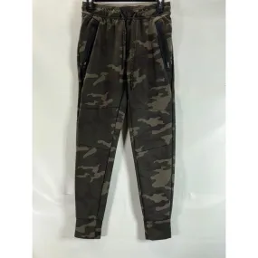 AMERICAN EAGLE OUTFITTERS Men's Green Camo Drawstring Pull-On Joggers SZ XS