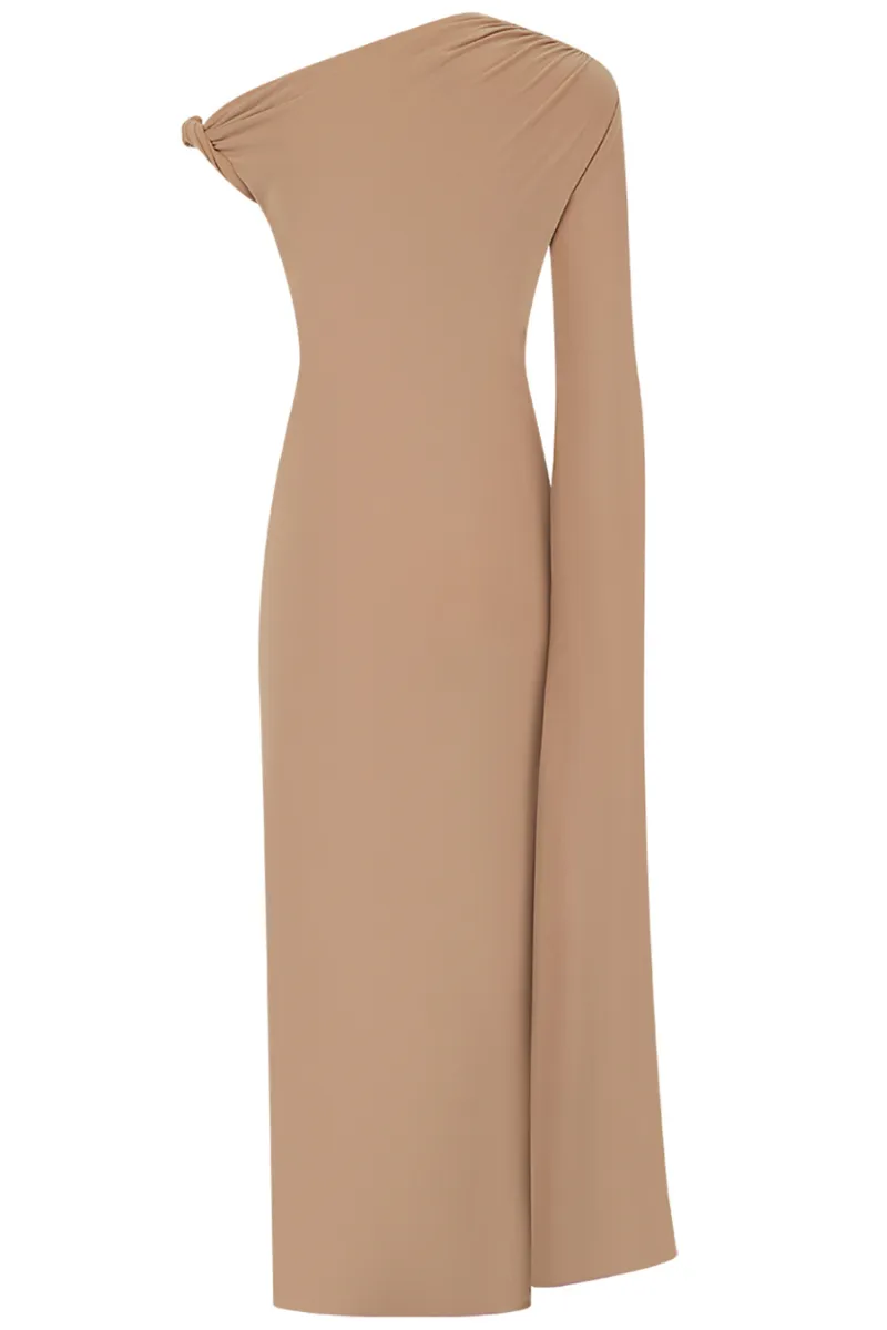 BEGONIA MIDAXI DRESS IN NEUTRAL