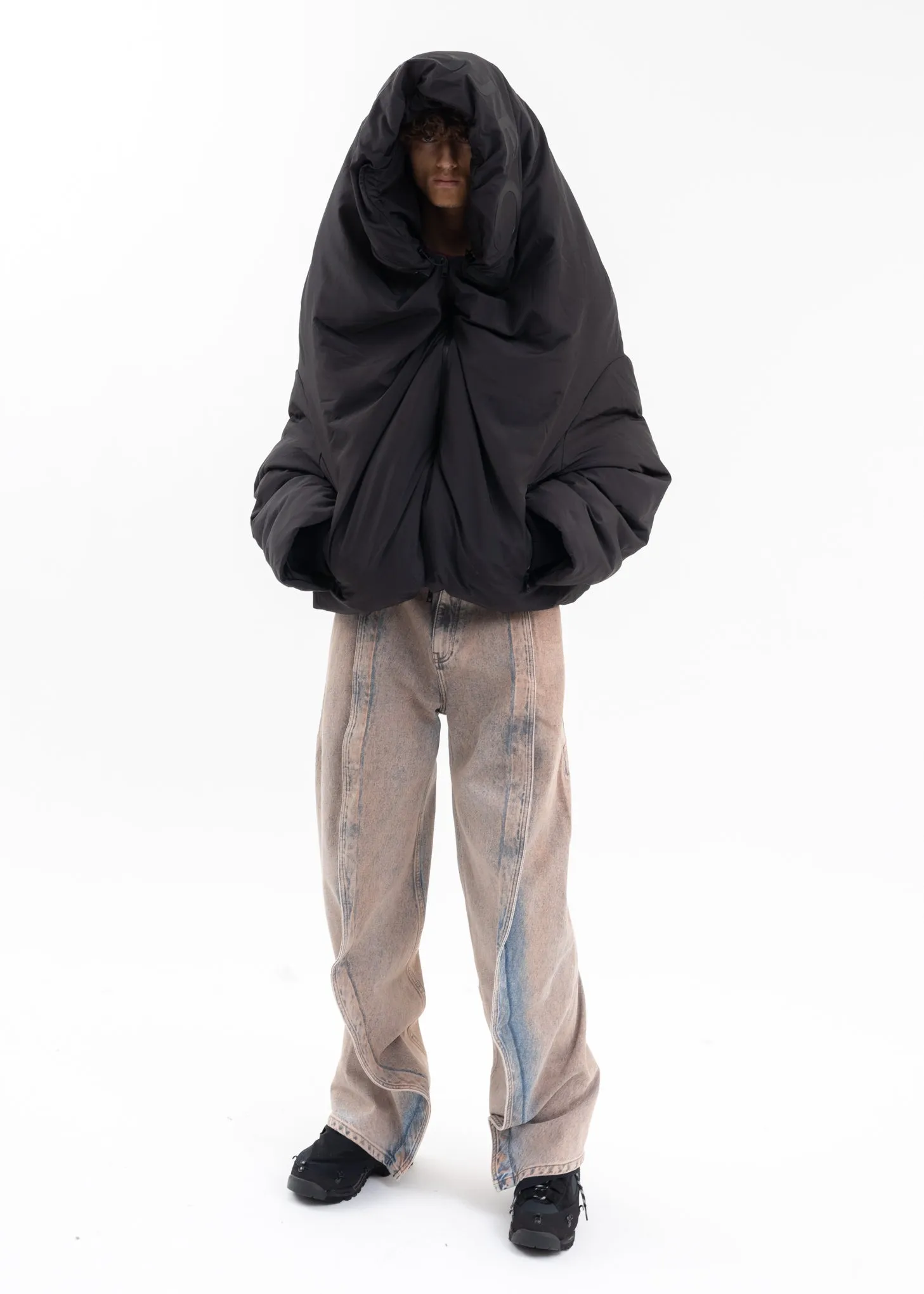 BLACK MONSTER PUFFER JACKET