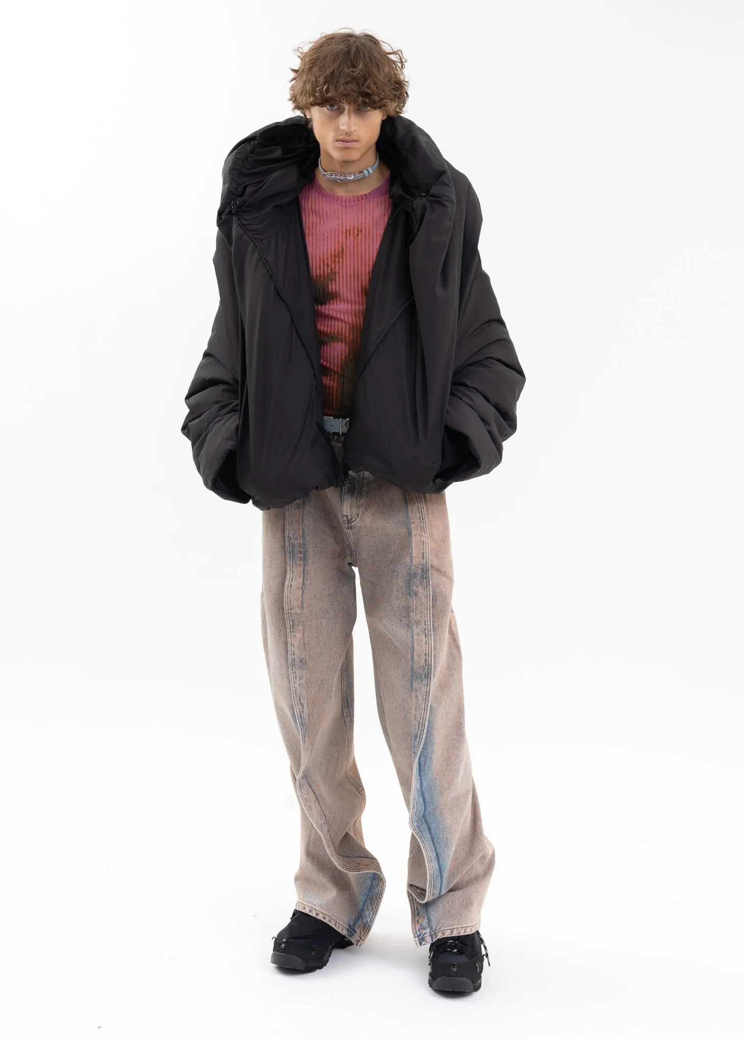 BLACK MONSTER PUFFER JACKET