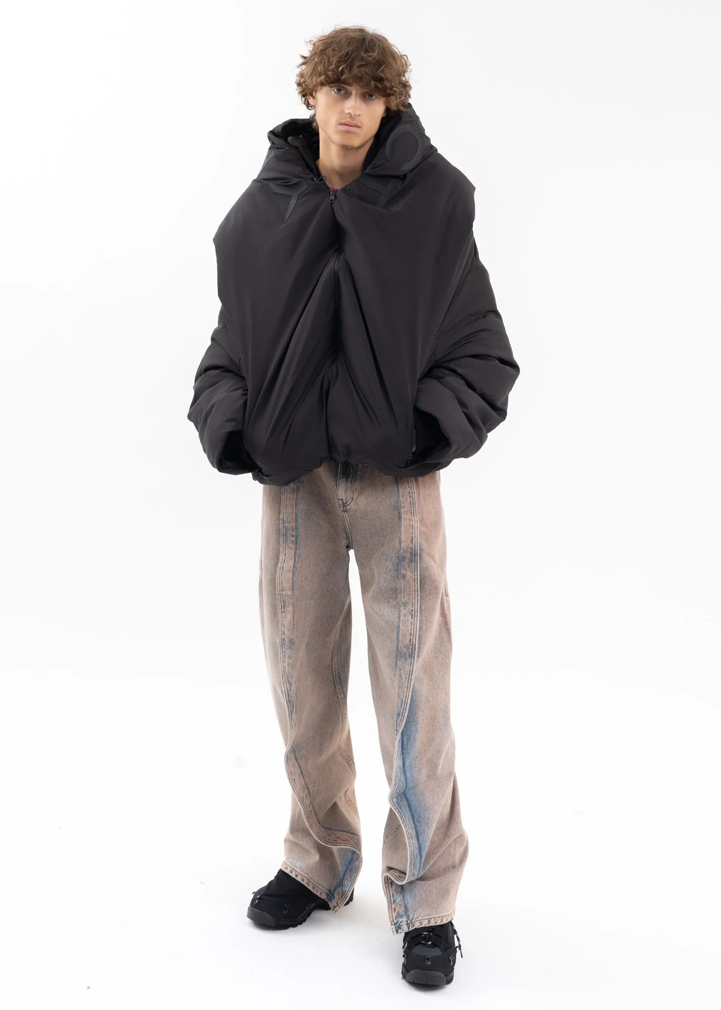 BLACK MONSTER PUFFER JACKET