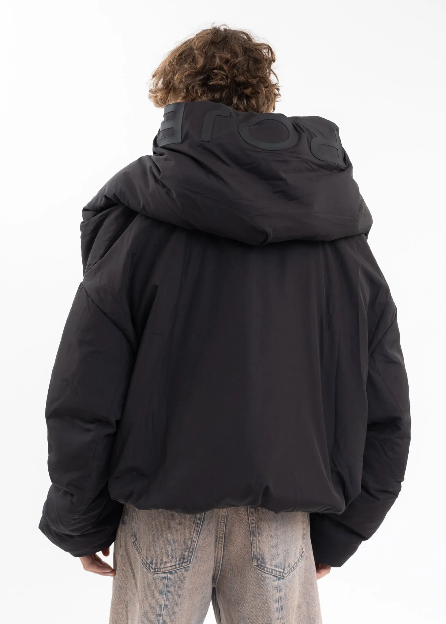 BLACK MONSTER PUFFER JACKET