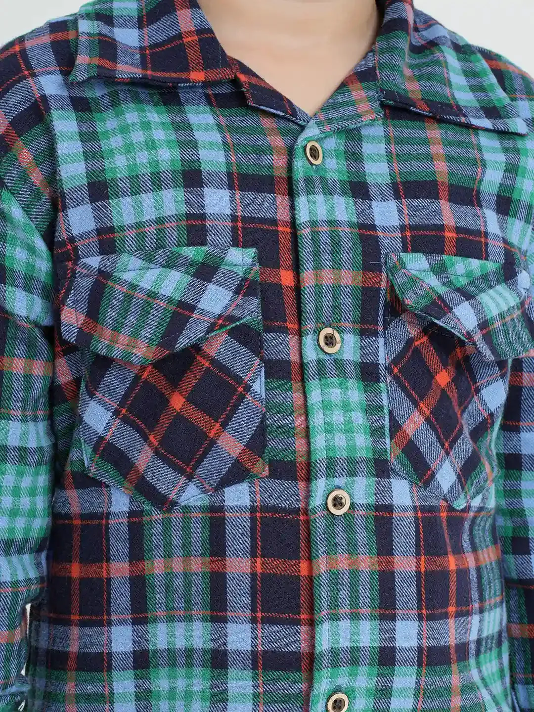 Boys Tartan Shacket
