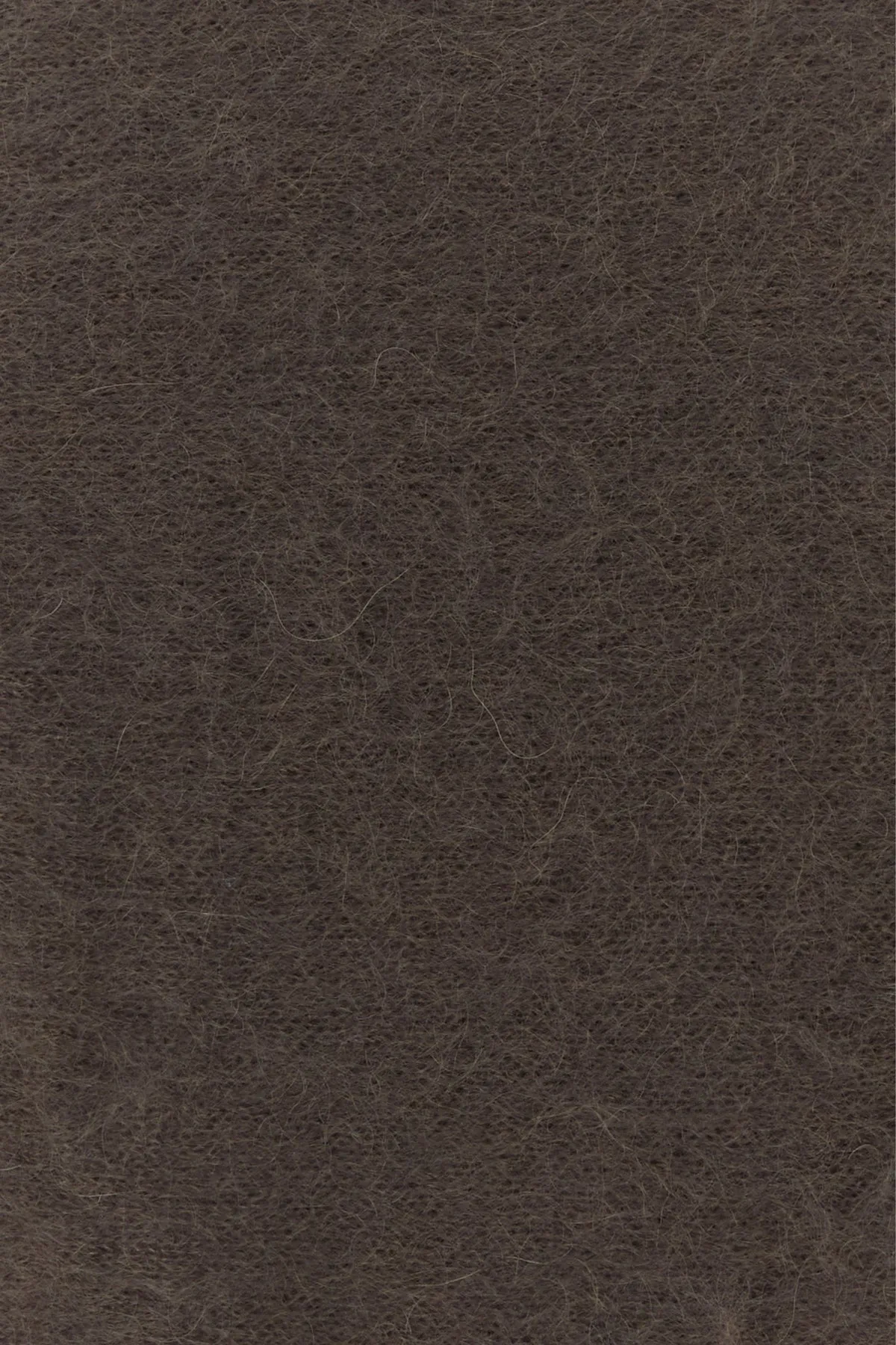Brown mohair blend cape