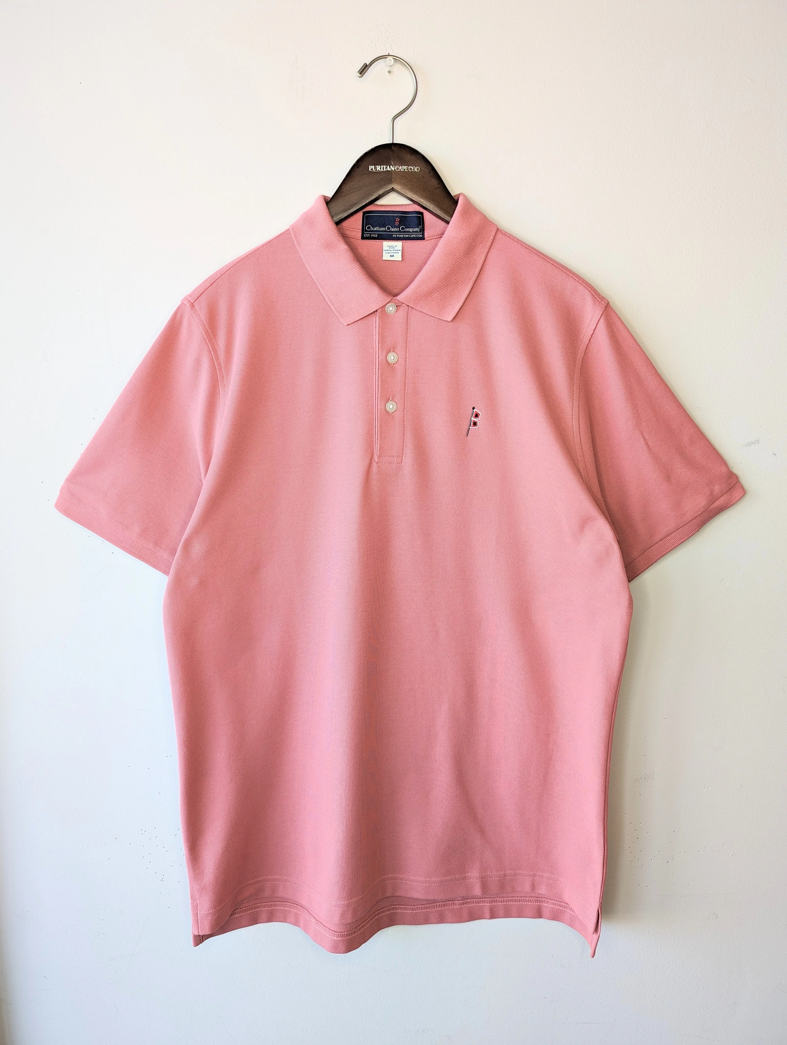 Chatham Chino Company Hurricane Flag Polo