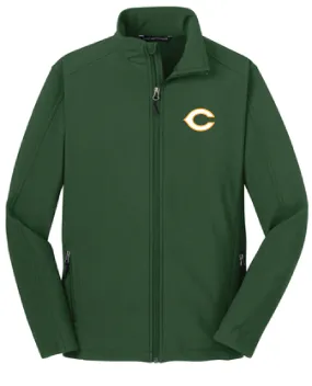 Core Soft Shell Jacket / Forest Green / Cox High School Track and Field