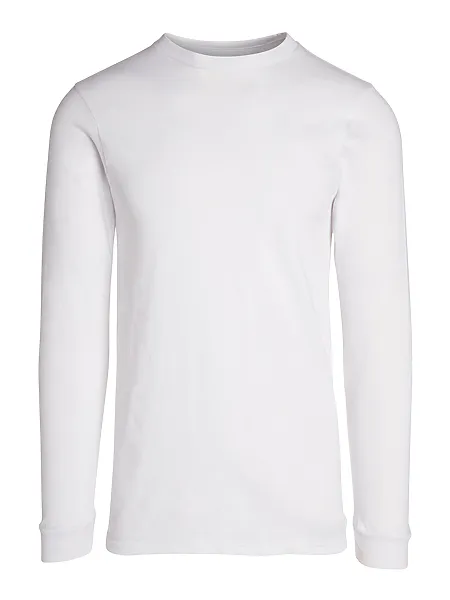 Custom Embroidery - Zuni - Premium Long Sleeve Crew Neck Tee - ZS1005