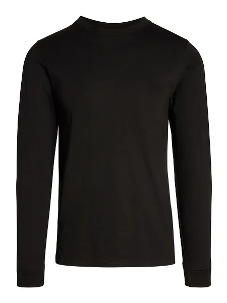 Custom Embroidery - Zuni - Premium Long Sleeve Crew Neck Tee - ZS1005
