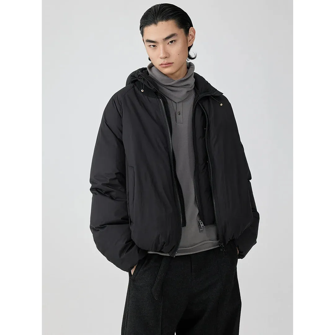 Detachable Hood Puffer Jacket