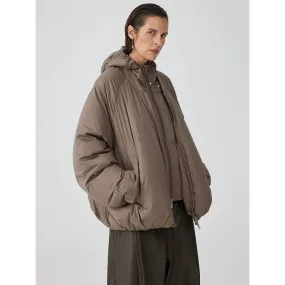 Detachable Hood Puffer Jacket