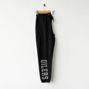 Edmonton Oilers Women's Line Change Team Black Pants/Joggers
