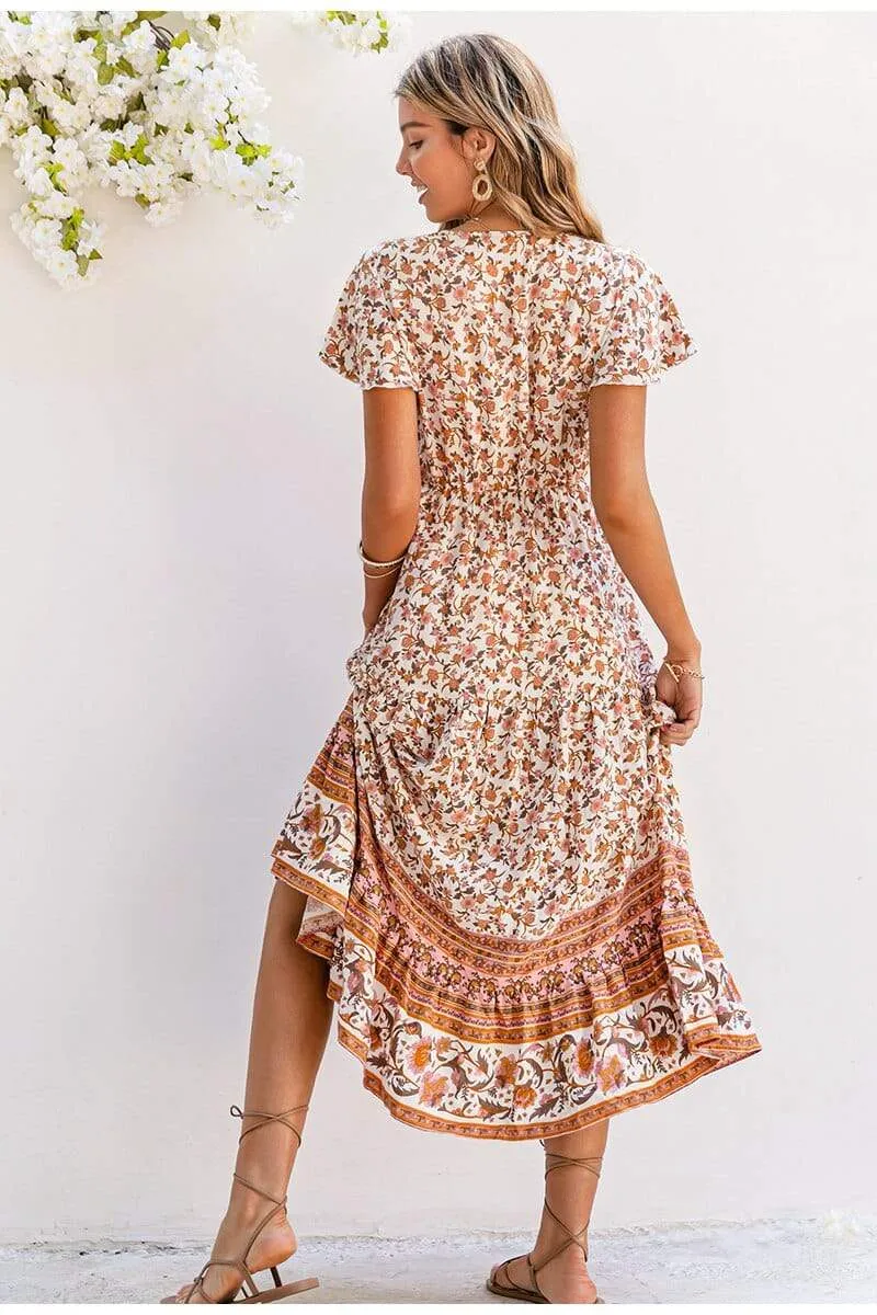 Flowy Boho Maxi Dress