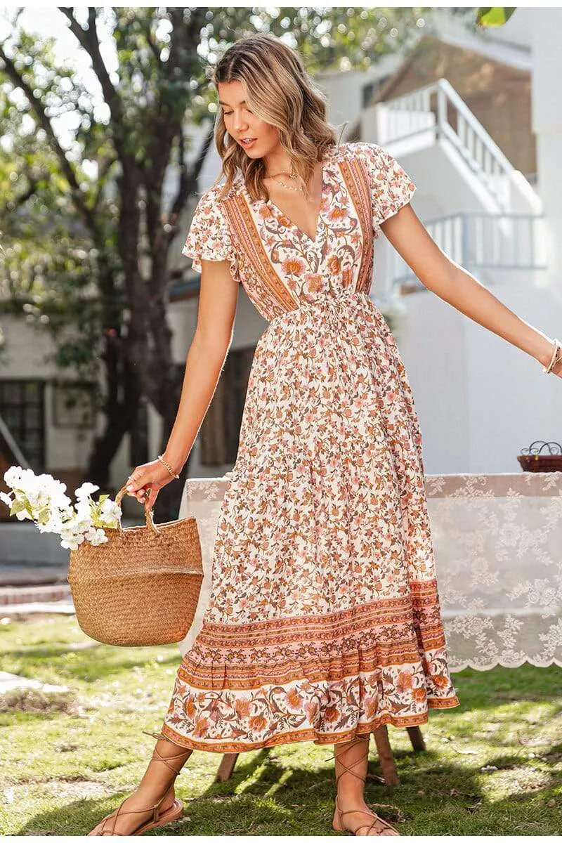 Flowy Boho Maxi Dress