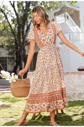 Flowy Boho Maxi Dress