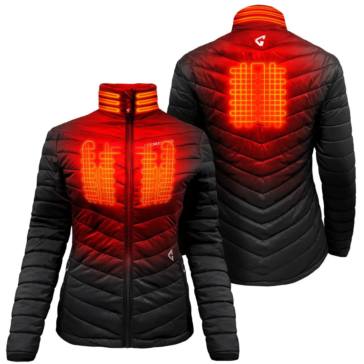Gerbing 7V Women's Khione Insulated Heated Puffer Jacket 2.0