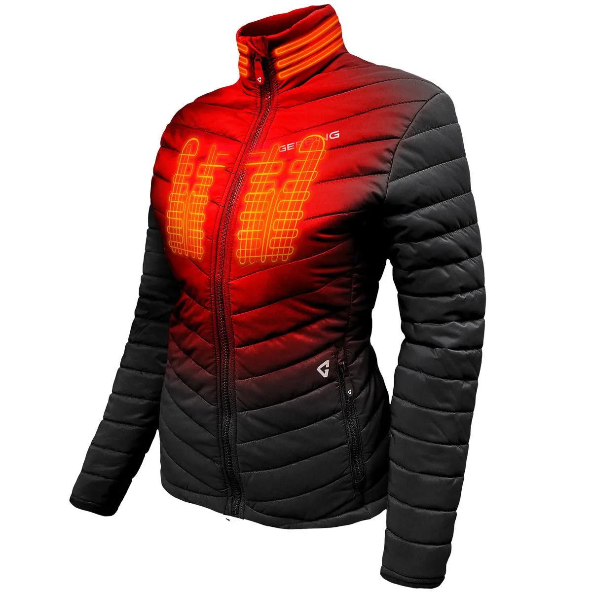 Gerbing 7V Women's Khione Insulated Heated Puffer Jacket 2.0