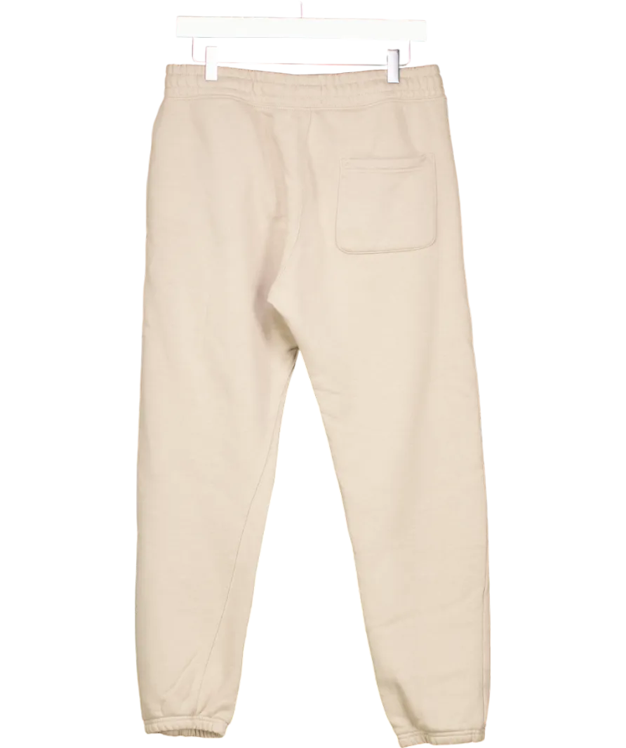 H&M Beige Van Pelts Regular Fit Joggers UK M