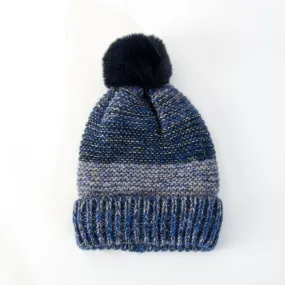 Howard's Jewelry Tatum Striped Knit Hat
