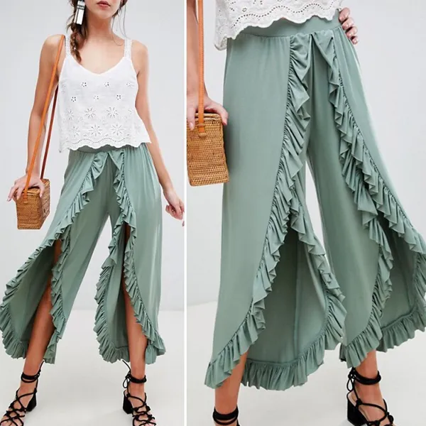 Kiernan Distressed High Waist Pant