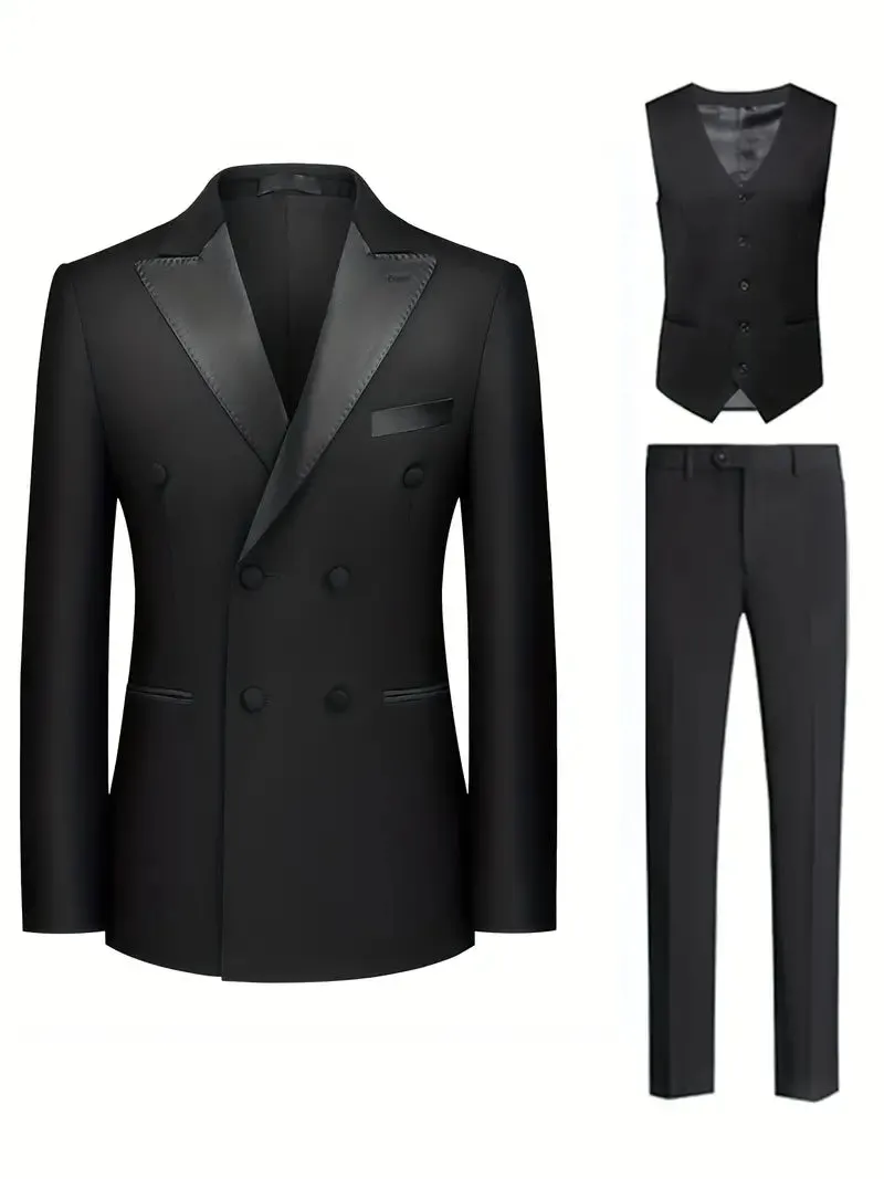 Kostuumjasje & Elegant gilet & Pantalon Pakkenset