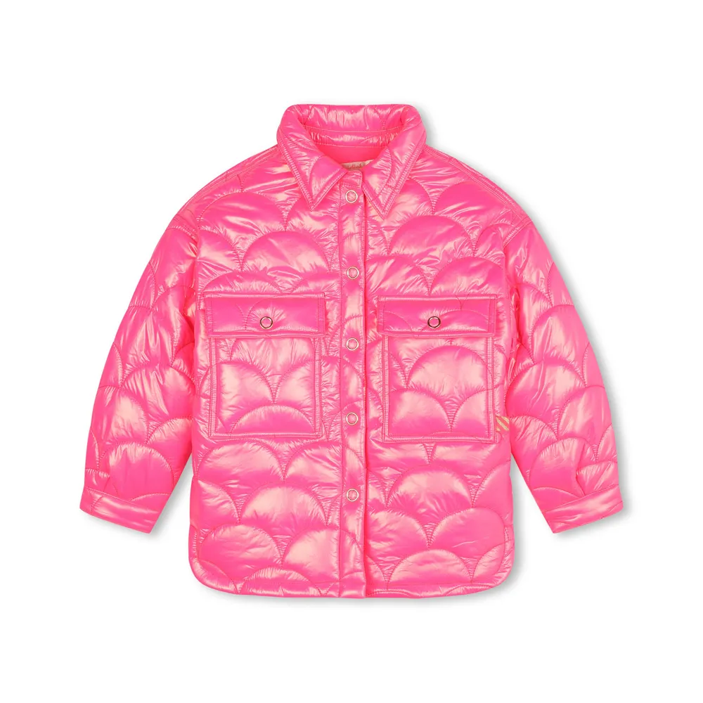 Light Puffer Shirt Jacket