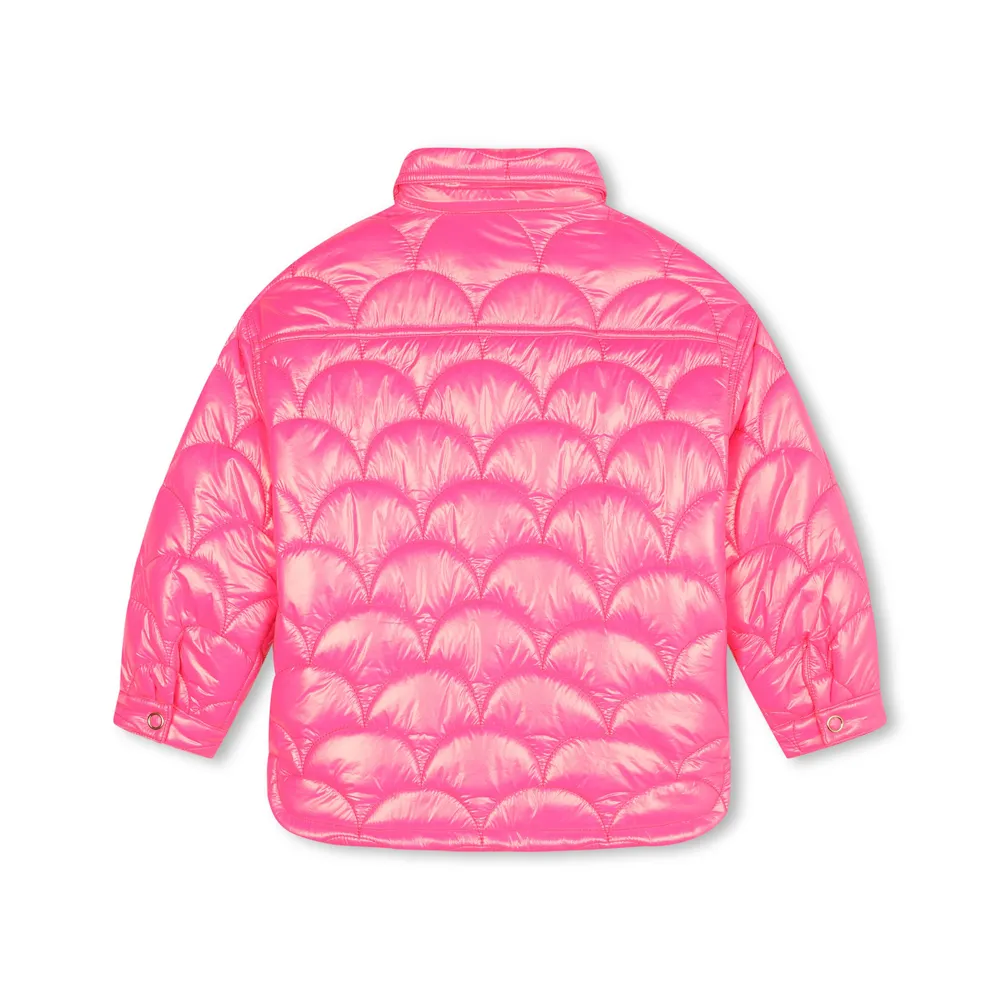 Light Puffer Shirt Jacket