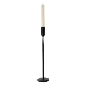 Luna Black Forged Candlestick Large (5 in stock)