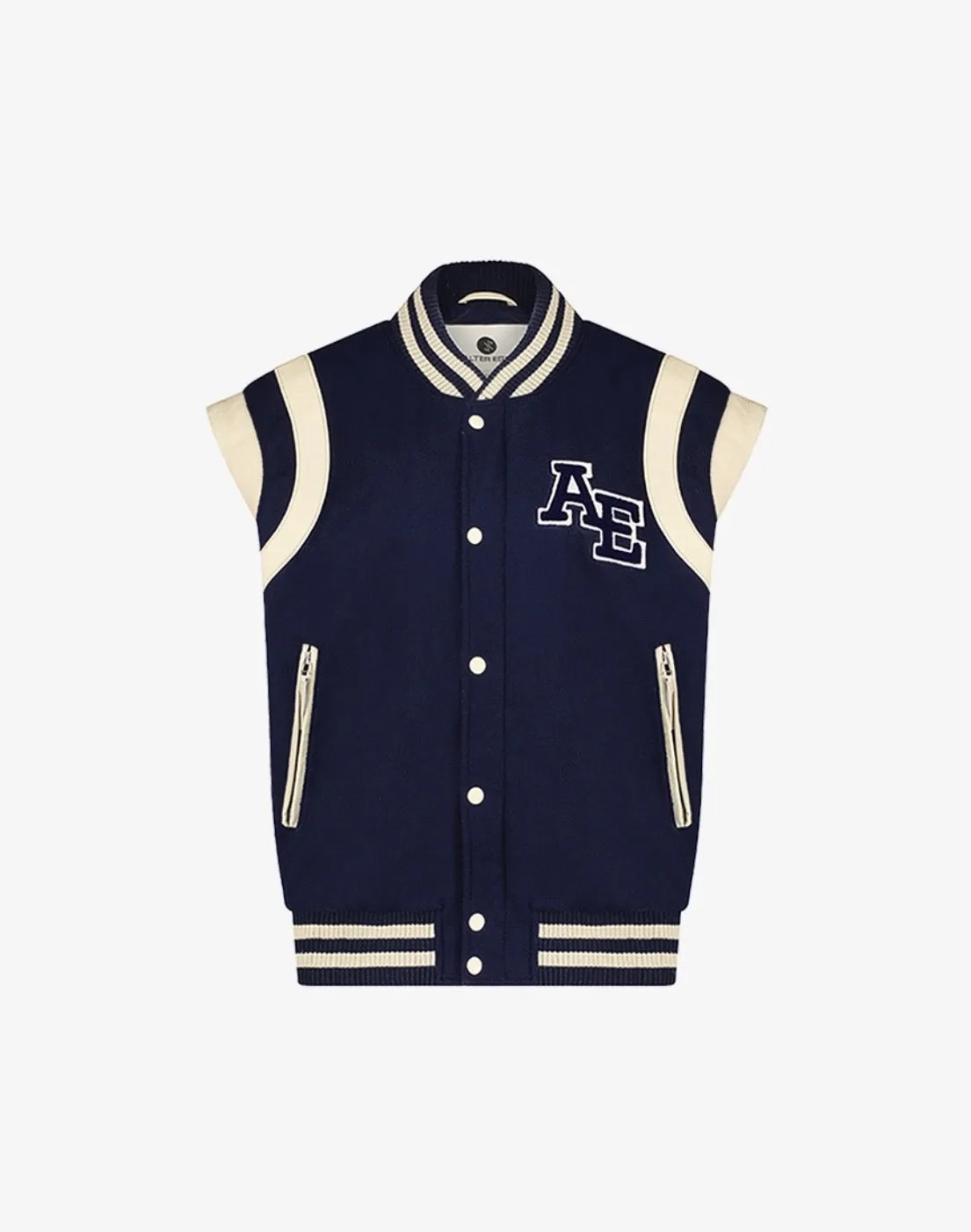 Maeve varsity gilet - navy