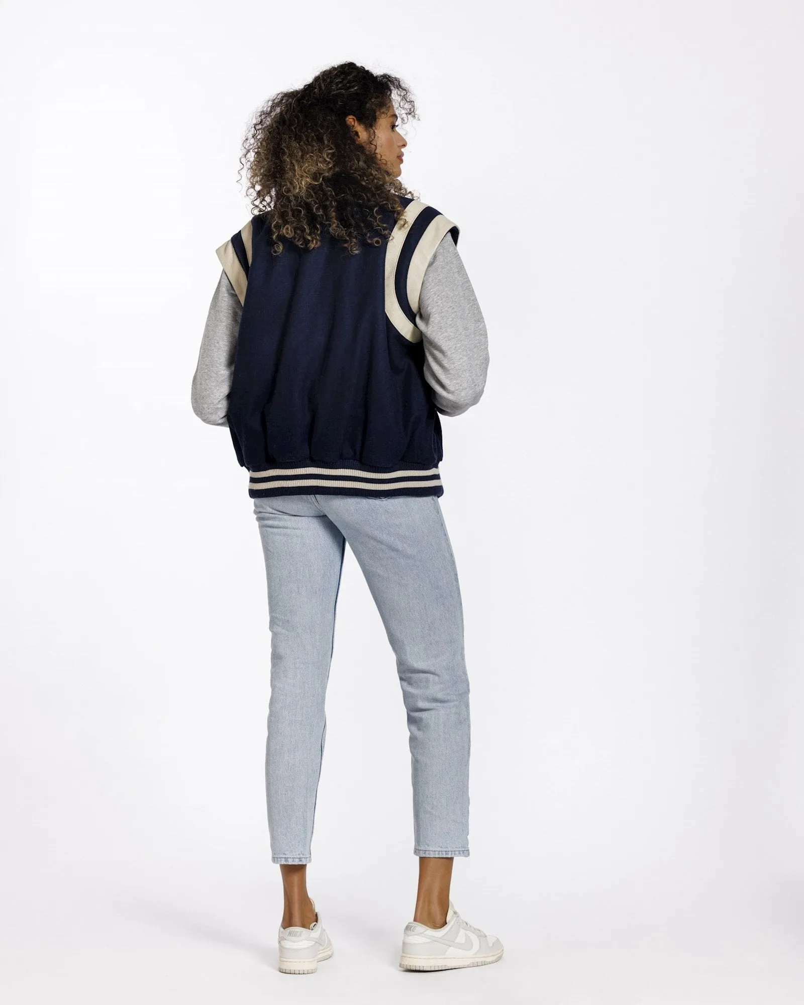 Maeve varsity gilet - navy