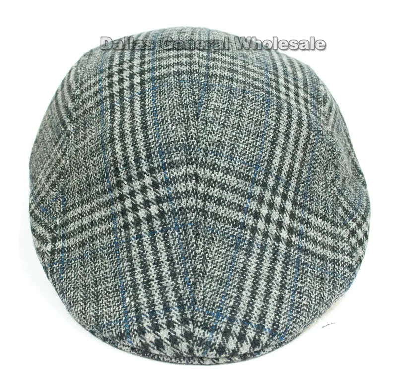 Men's Fashion Wool Newsboy Caps Wholesale