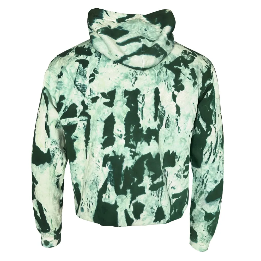 Men's Hoodie Tie Dye Casual Pullover Drawstring Front Pocket Hooded Sweatshirt