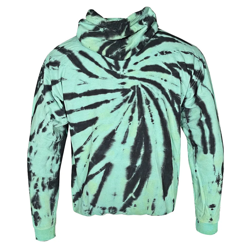 Men's Hoodie Tie Dye Casual Pullover Drawstring Front Pocket Hooded Sweatshirt