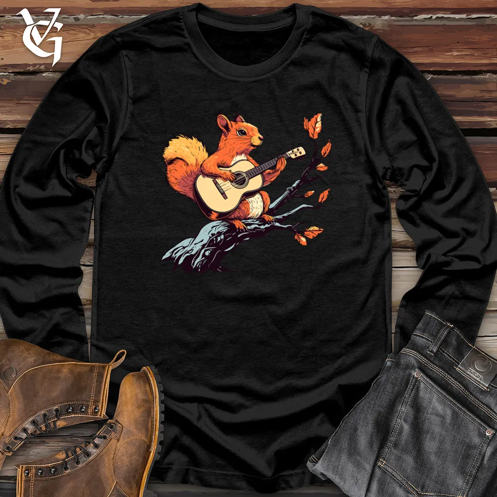 Musician Squirrel Long Sleeve