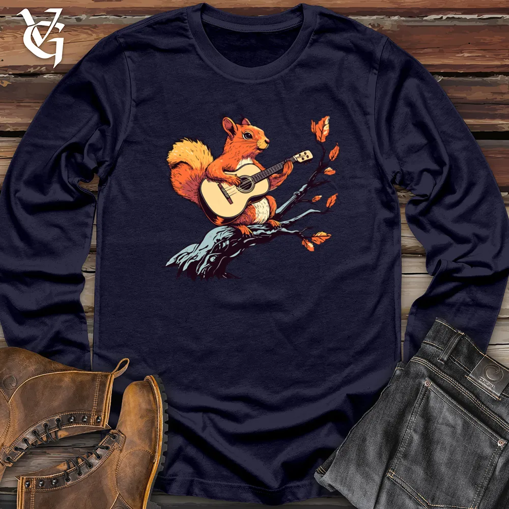 Musician Squirrel Long Sleeve