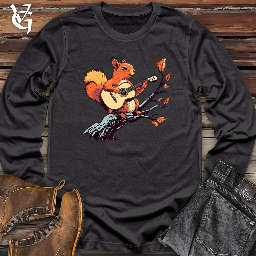 Musician Squirrel Long Sleeve