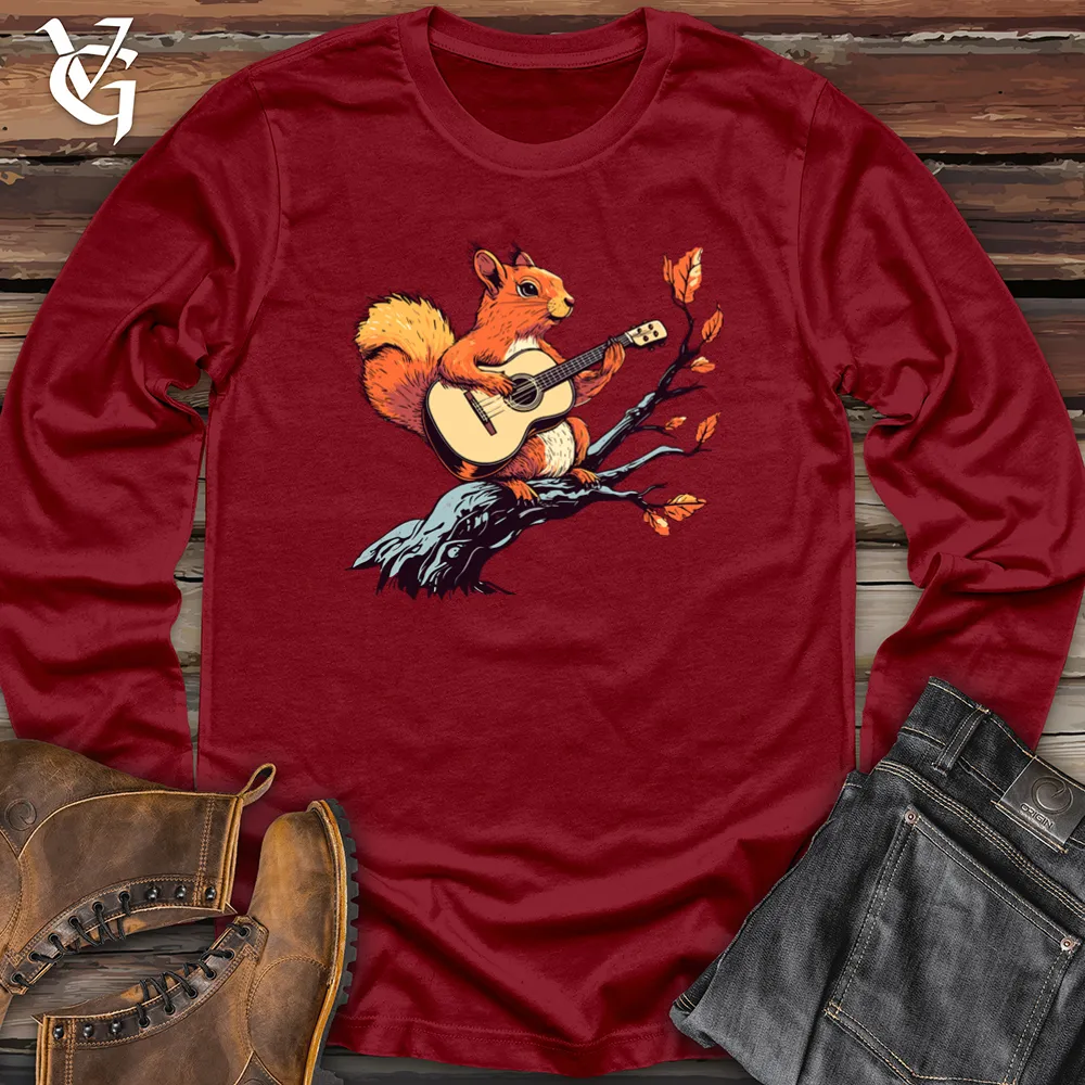 Musician Squirrel Long Sleeve