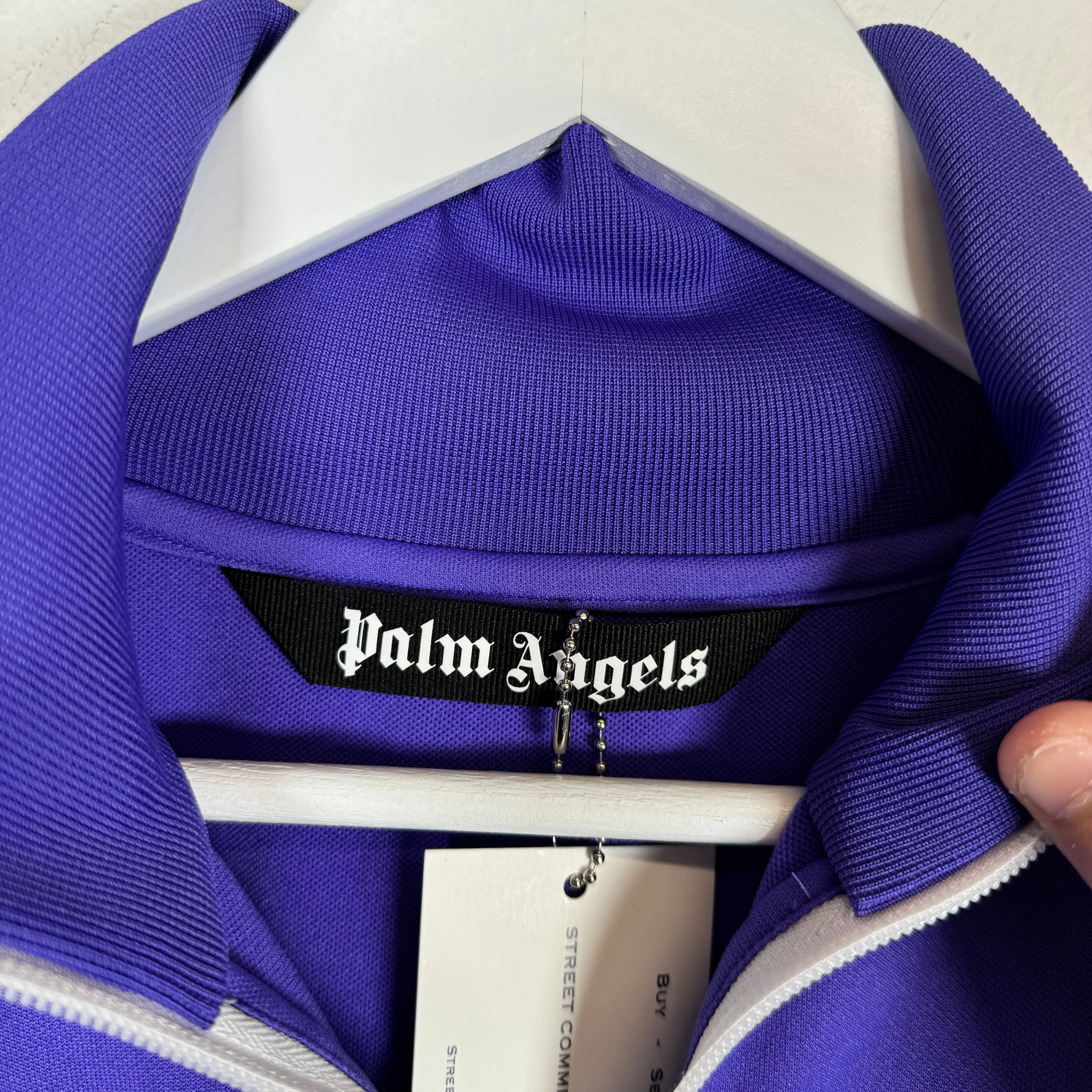 Palm Angels Purple Track Jacket Size S