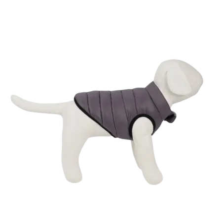 Peppy Buddies Ultra-Light Grey Puf Dog jacket - XS
