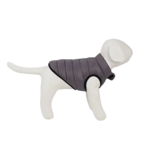 Peppy Buddies Ultra-Light Grey Puf Dog jacket - XS