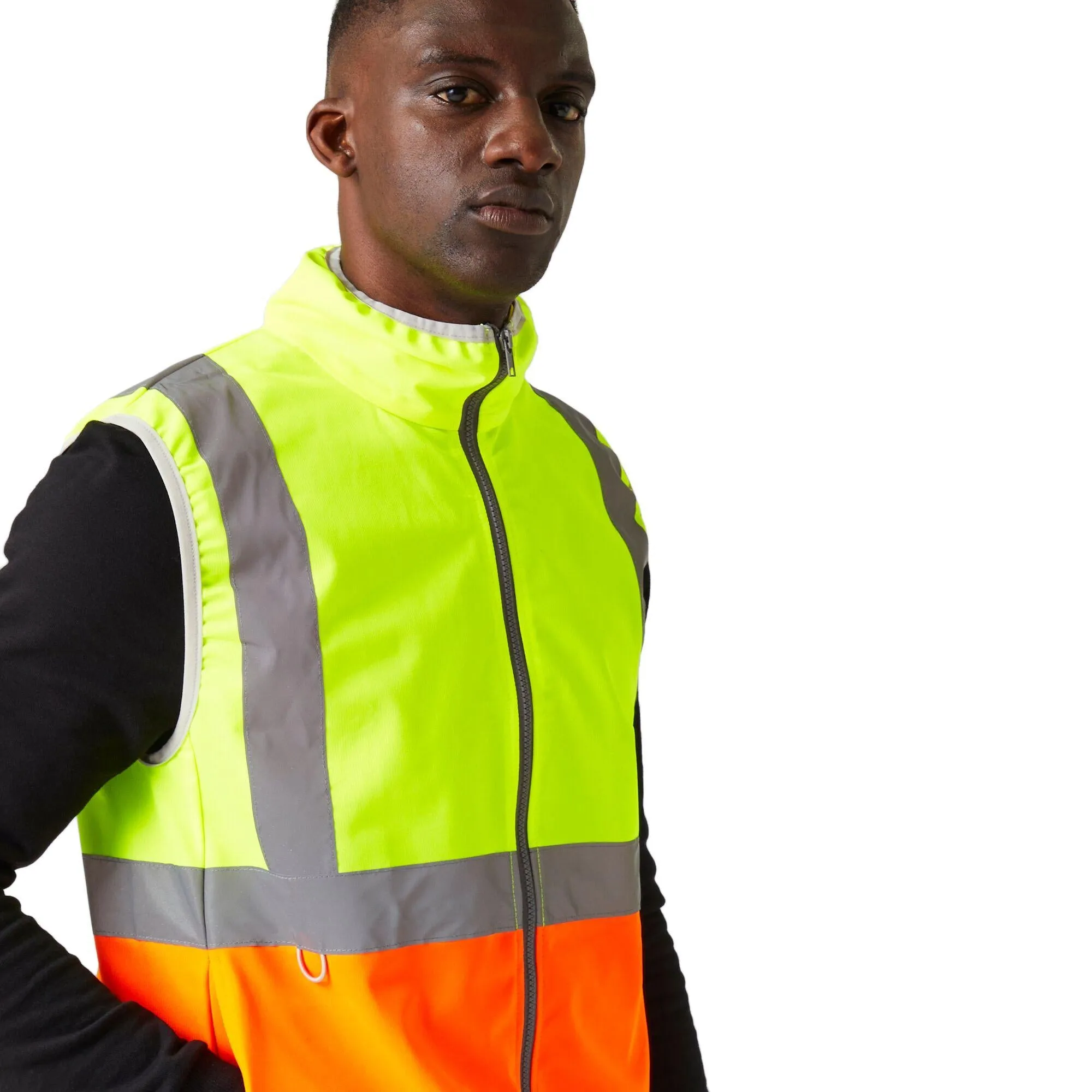 Regatta Professional Hi-Vis Full Zip Gilet TRS257