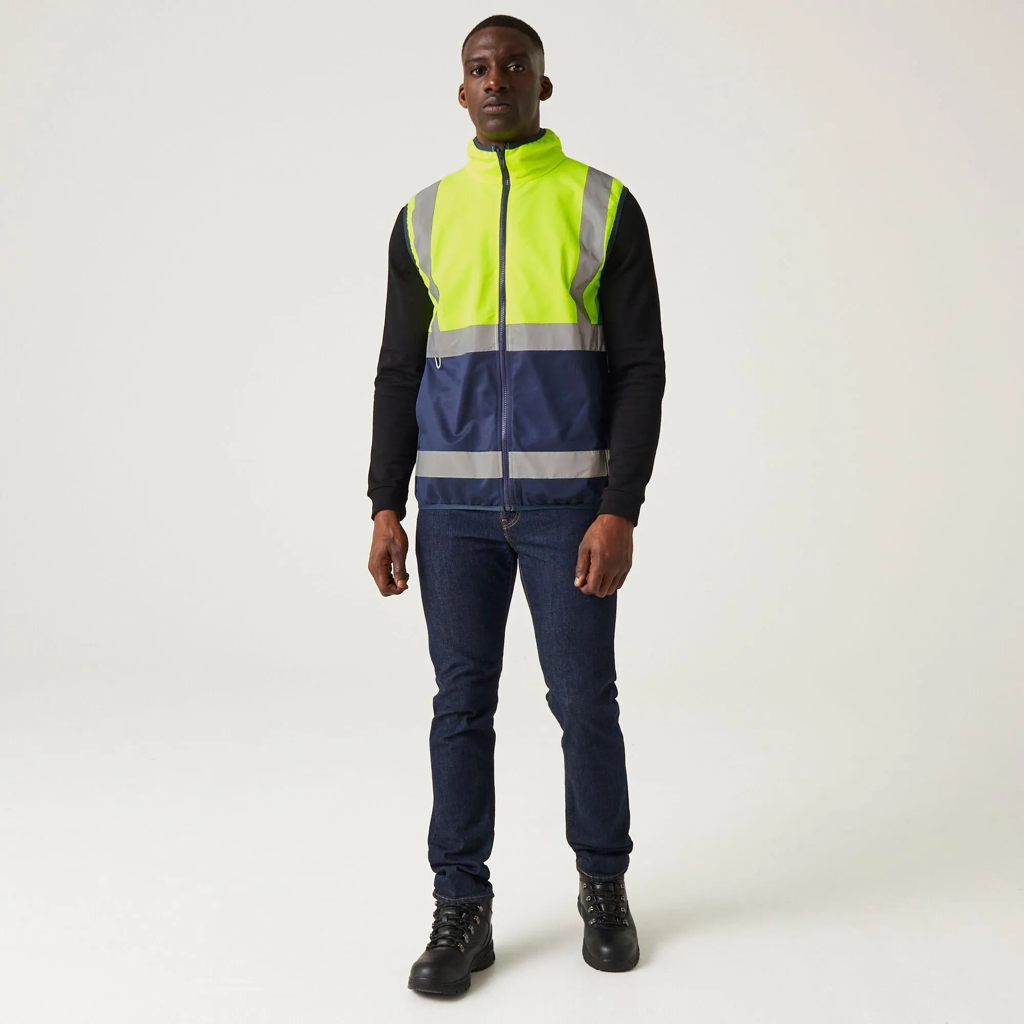 Regatta Professional Hi-Vis Full Zip Gilet TRS257