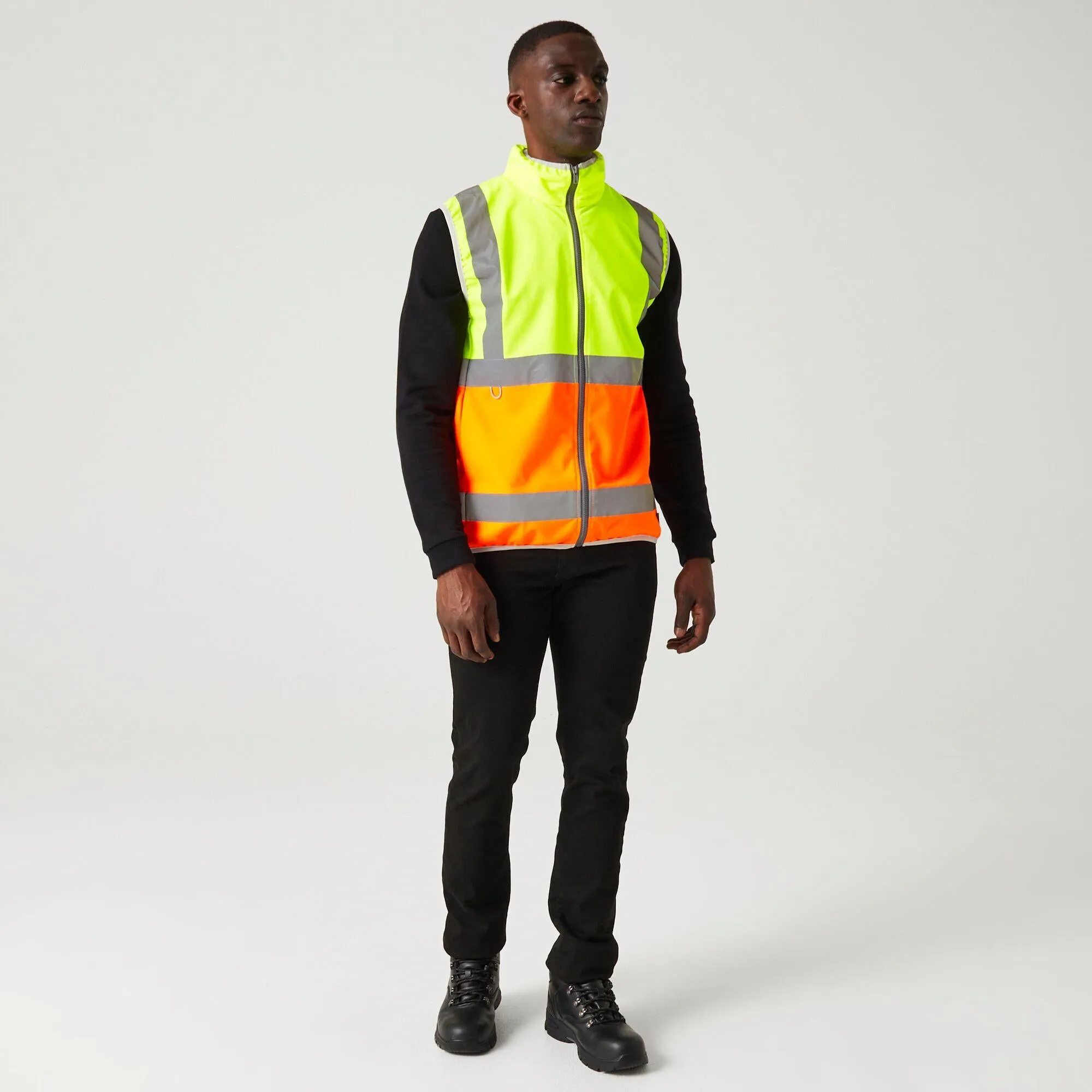 Regatta Professional Hi-Vis Full Zip Gilet TRS257