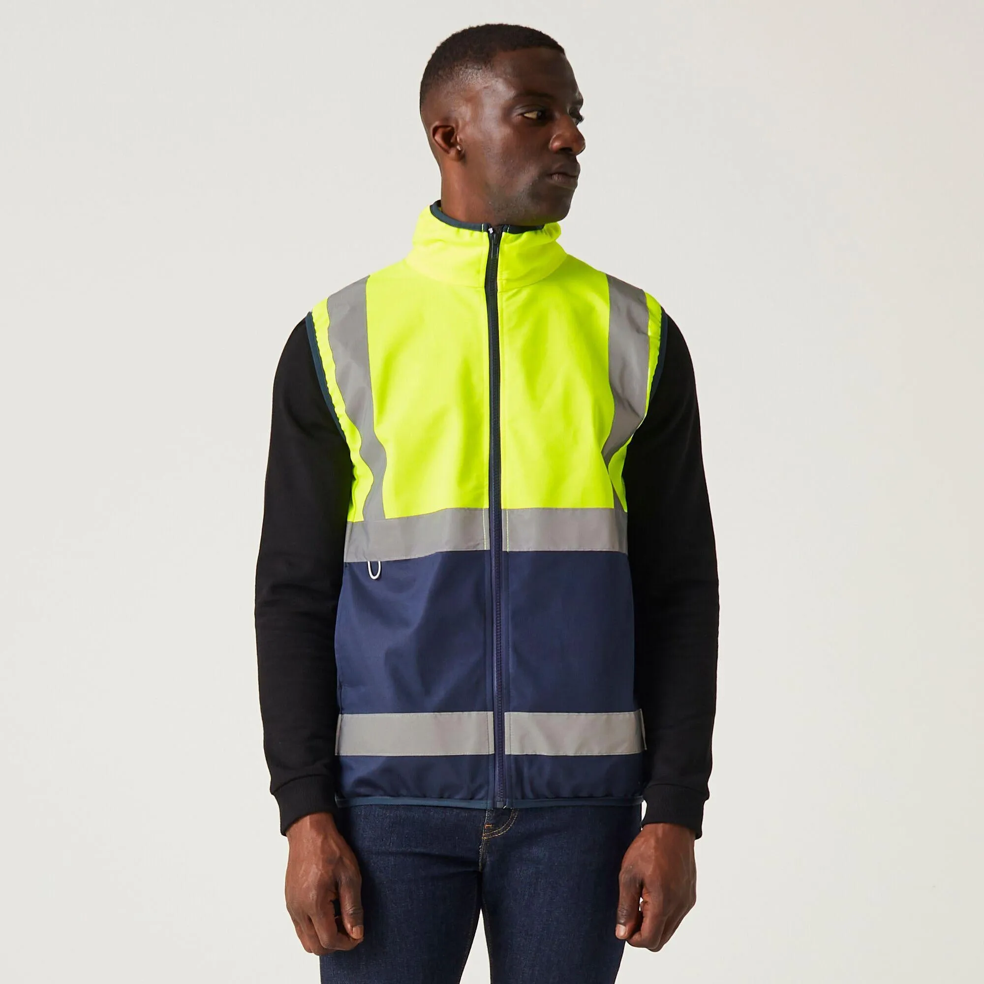 Regatta Professional Hi-Vis Full Zip Gilet TRS257