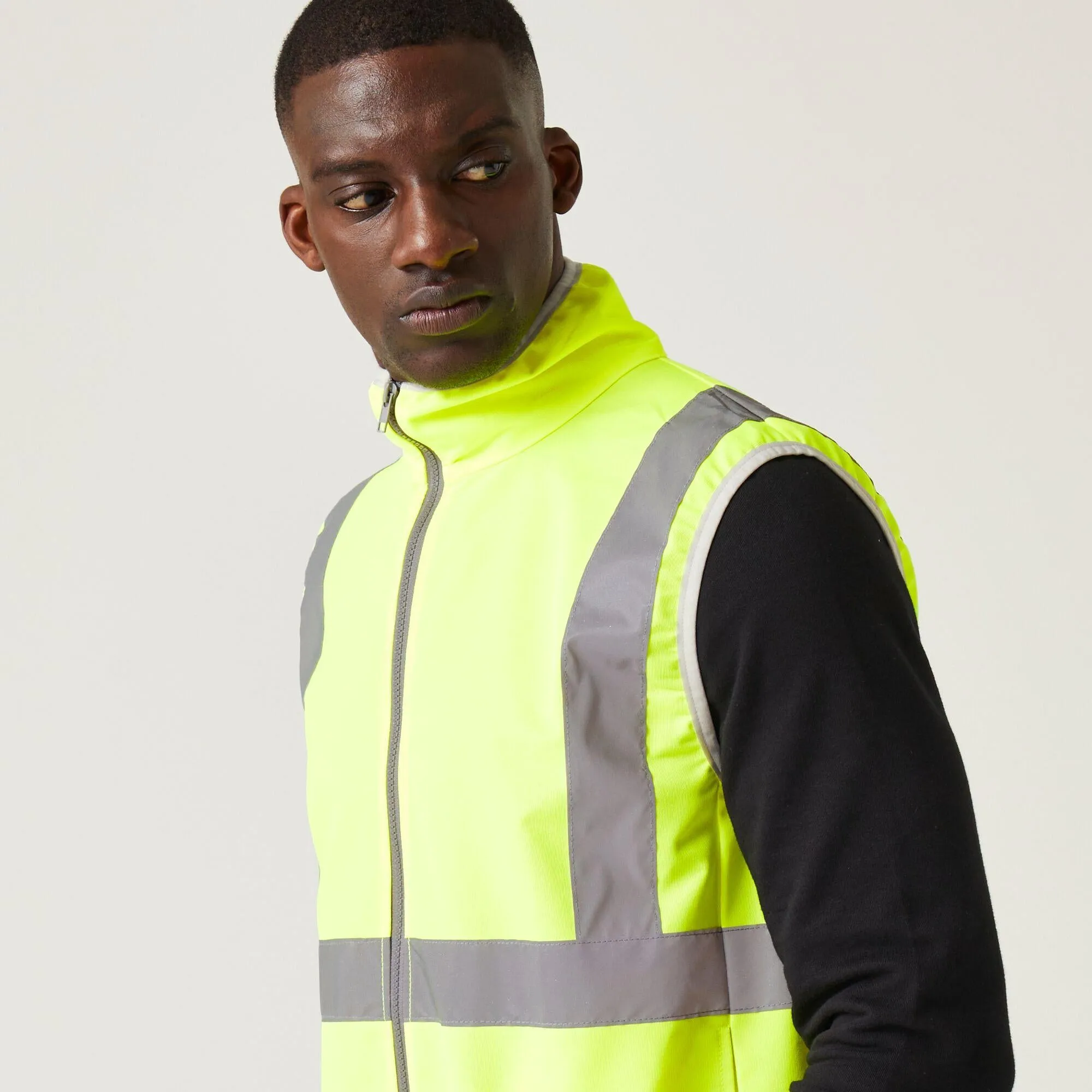 Regatta Professional Hi-Vis Full Zip Gilet TRS257